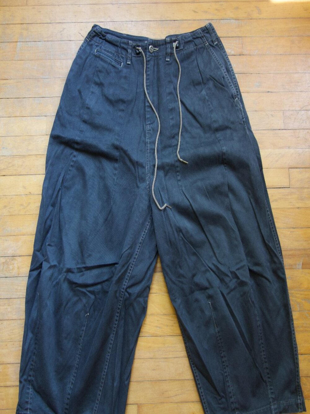 Needles HD Cargo Pants in Blue Black Size S